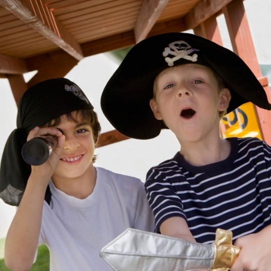 Niños pirata